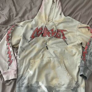 Men's Zip Up Sweater with Graphic Design